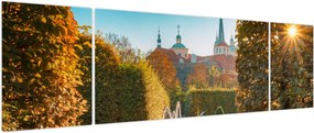 Obraz - Pałac Wallensteina (170x50 cm)