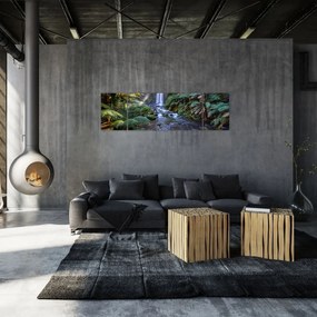 Obraz australijskiego lasu deszczowego (170x50 cm)