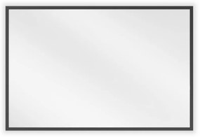 Mexen Loft lustro łazienkowe prostokątne 60 x 40 cm, rama czarna - 9852-060-040-000-70