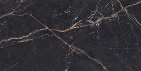 Mexen Eminet Black gres szkliwiony rekt. G1, płytka podłogowo-ścienna 120 x 60 cm, wysoki połysk - TL201-120-060-00