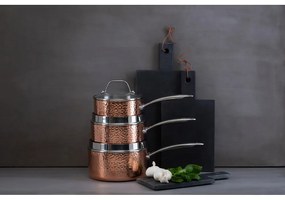 Garnek ze stali nierdzewnej z pokrywką 1,55 l Minerva – Premier Housewares