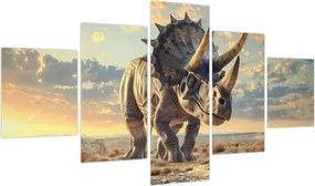 Obraz - Triceratops (125x70 cm)