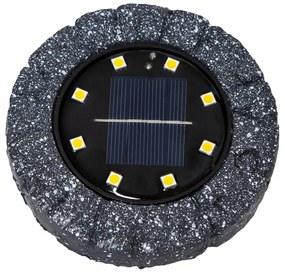 Zestaw 2 ogrodowych lamp solarnych LED Star Trading Lawnlight, ø 11 cm