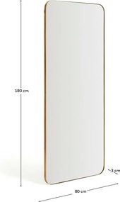 Lustro ścienne 80x180 cm Marco – Kave Home