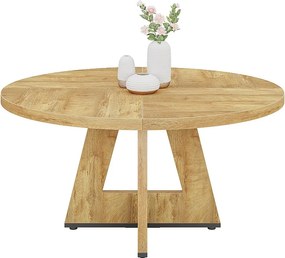 Okrągły stół jadalny do kuchni Farmhouse Circle o szerokości 4120 cm