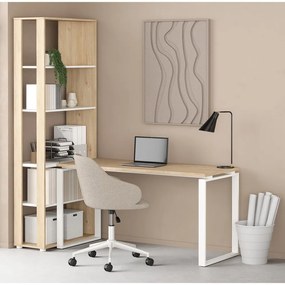 Biurko z blatem w dekorze dębu 60x150 cm Sign – Tvilum