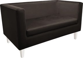 Sofa Monaco : Kolor nogi - Biała, Kolor tkaniny - VELVET - MG05, Typ tkaniny - Velvet, Wysokość nogi - 20 cm