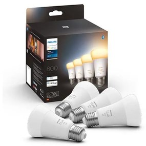 ZESTAW 4×LED Ściemnialna żarówka Philips Hue WHITE AMBIANCE E27/6W/230V 2200-6500K