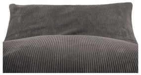 Czarny sztruksowy worek do siedzenia Sofa Lounge – SLOWDOWN