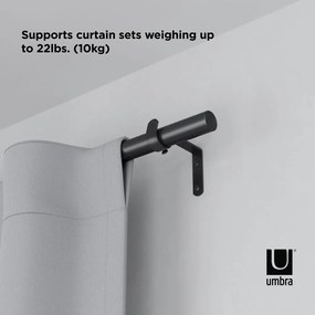 Stalowy regulowany karnisz 81 - 325 cm Zen – Umbra