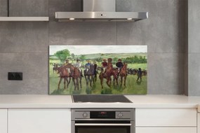Panel nad Blat Kuchenny Jeźdźcy - Edgar Degas