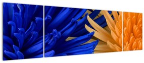 Szczegółowy obraz kwiatów (170x50 cm)