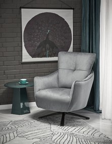 Obrotowy fotel do salonu Scampi Halmar