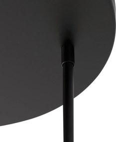 Inteligentna lampa sufitowa czarna w komplecie z 3 żarówkami Wi-Fi G95 - Facil