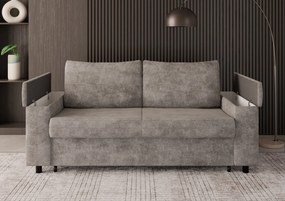 Sofa z funkcją spania Carmen, z materacem i stelażem włoskim