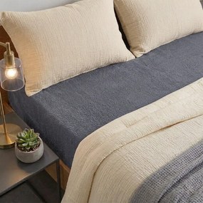 4Home prześcieradło frotte IDEAL antracyt, 90–100 x 200 cm, 90–100 x 200 cm