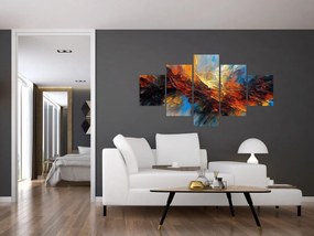 Obraz - Tekstura koloru (125x70 cm)