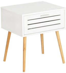 Mini komoda, stolik pomocniczy z szufladą FINJA, bambusowy, WENKO