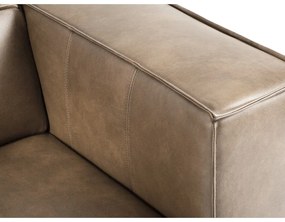 Jasnobrązowa skórzana sofa 227 cm Madame – Windsor &amp; Co Sofas