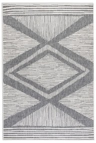 Szaro-kremowy dywan odpowiedni na zewnątrz 80x150 cm Gemini – Elle Decoration