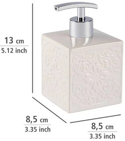 Biały zestaw ceramicznych akcesoriów łazienkowych Cordoba – Wenko