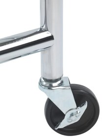Stojak na ubrania PROFI CHROME - szafa na kółkach, WENKO