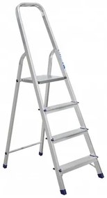 Alumet AM 704 Aluminiowe stopnie jednostronne, 3plus 1, 4 stopnie, 81 cm