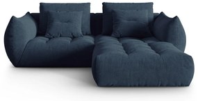 Ciemnoniebieski narożnik (strona zmienna) Bloom – Micadoni Home