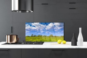 Szkło do Kuchni na Ścianę Bezkres Zielonej Hali