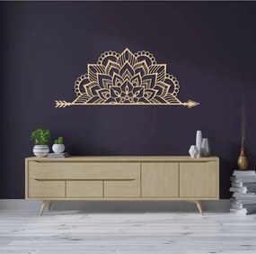 Mandala na ścianie z drewna | ARONV