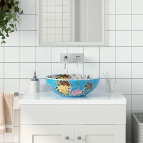 Ceramiczna umywalka nablatowa ze zdobieniami - Ilmona 3X