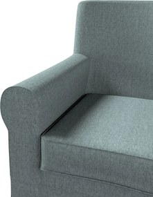 Pokrowiec na fotel Ektorp Jennylund kolor niebieski tkanina strukturalna