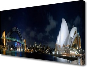 Fotoobraz na płótnie Most Harbour w Sydney