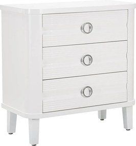 Komoda z Szufladami VKH7, Biały, 81x40x84 cm, Kendra Home