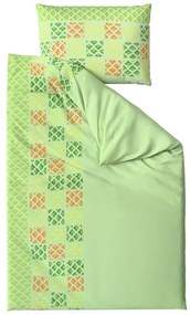 PrzytulneMieszkanie.pl PrzytulneMieszkanie.pl Pościel z mikrosatyny VELLARI, zielona Rozmiar pościeli: 70 x 90 cm | 140 x 200 cm