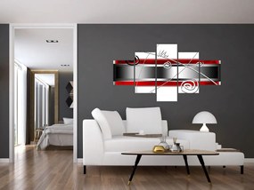 Abstrakcyjny obraz (125x70 cm)
