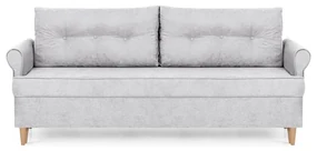 Kanapa sofa 3 os z funkcją spania ELITE Jasny szary