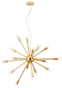 Redo 01-2935 - Żyrandol na lince STELLAR 18xE14/25W/230V złoty