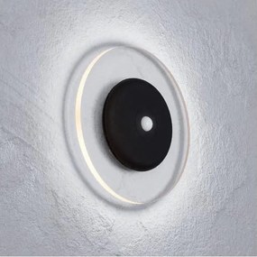 Eglo 75884 - LED RGBW ściemnialny kinkiet z czujnikiem TREPELLA LED/5V czarny + pilot