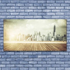 Obraz canvas Potęga Nowojorskich Drapaczy Chmur