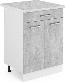 Szafka dolna do kuchni beton 60x60x81.6 r-line