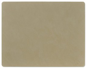 Mata stołowa ze skóry ekologicznej 35x45 cm Square L Nupo – LIND DNA