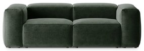 Zielona sofa 224 cm Bergamo – Cosmopolitan Design