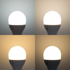Zestaw 5 inteligentnych żarówek LED E14 z możliwością ściemniania G45 Opal 4,9 W 470 lm 2700–6500 K