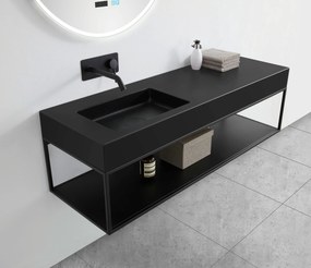 Umywalka wisząca BA8012 z odlewu mineralnego