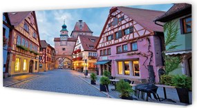Duży obraz na płótnie Urokliwe Niemieckie Stare Miasto