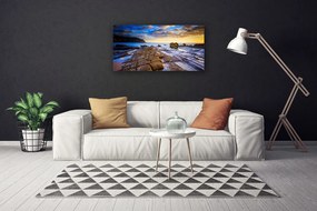 Zdjęcie na płótnie Spokojna Plaża o Poranku