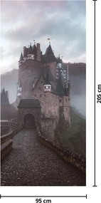 Fototapeta na drzwi - Eltz Castle (95x205cm)