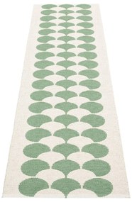 Zielono-kremowy chodnik odpowiedni na zewnątrz 70x250 cm Poppy Oregano – Pappelina