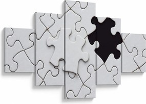 Obraz puzzli (125x70 cm)